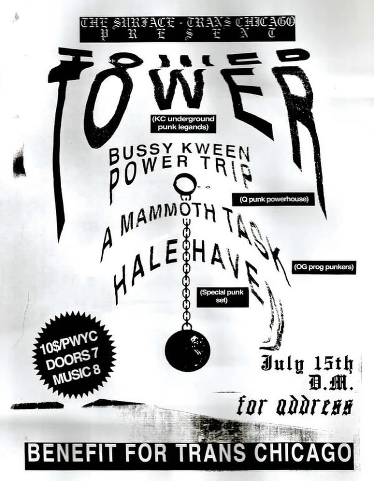 @ VCR with Tower, Bussy Kween Power Trip, and Hale Haven